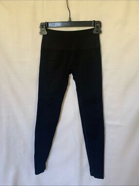 Alphalete Kids Black High-Waist Leggings